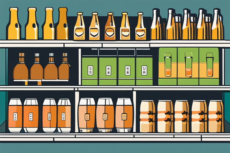 Illustration for: The Ultimate Guide to Properly Storing Gueuze for Extended Shelf Life – Gueuze is a unique and flavorful Belgian beer that undergoes a complex fermentation process, resulting in a distinct taste profile. To fully enjoy the rich flav