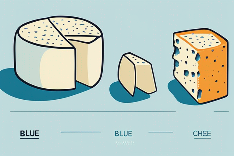 Illustration for: Is Blue Cheese Expired Cheese: A Guide to Understanding Blue Cheese Expiration – Blue cheese is a popular type of cheese known for its distinct blue veins and tangy flavor. However, like all dairy products, blue cheese can eventual...