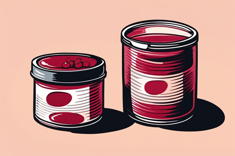 Illustration for: Is Canned Cranberry Sauce Still Safe to Eat After the Expiration Date? – When it comes to canned foods, many people wonder if it's safe to consume them after the expiration date has passed. Cranberry sauce is a popular holiday staple