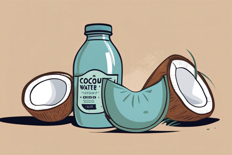 Illustration for: Is Coconut Water Good After the Expiration Date? – Coconut water is a popular and refreshing beverage known for its hydrating properties and health benefits. However, like all perishable products, coconut water