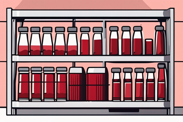 Illustration for: Is Cranberry Juice Good After the Expiration Date? – In our busy lives, it's common to overlook expiration dates on food and drinks. If you find a bottle of cranberry juice in your fridge past its expiration date,