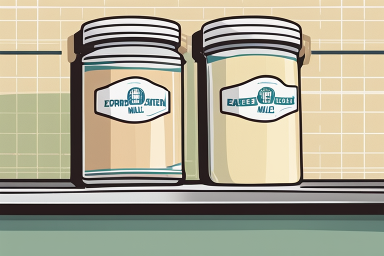 Illustration for: Is Evaporated Milk Safe to Use After the Expiration Date? – Evaporated milk is a staple in many households, often used in recipes to add richness and creaminess to dishes. But what happens if you find a can of evaporated