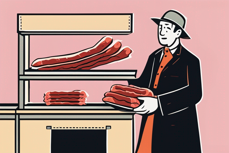 Illustration for: Is Expired Beef Jerky Safe to Eat? – In the world of snacks, beef jerky is a popular choice for its convenience, taste, and high protein content. However, like any food product, beef jerky can also