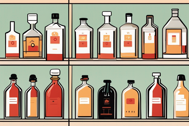 Illustration for: Is Expired Rice Vinegar Safe to Use? – In the world of cooking and food preservation, vinegar is a staple ingredient known for its tangy flavor and versatile uses. Rice vinegar, specifically, is a po