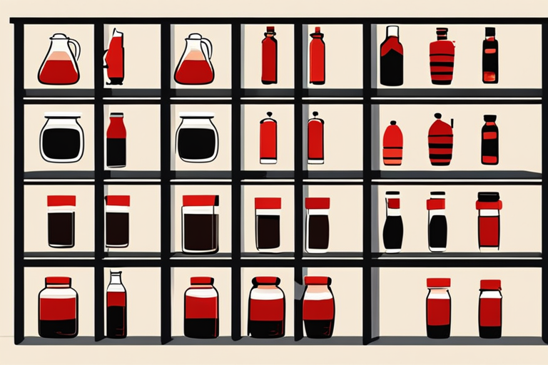 Illustration for: The Truth About Expired Soy Sauce: Is It Safe to Use? – In the world of cooking, soy sauce is a staple ingredient that adds depth and flavor to a variety of dishes. But what happens when you reach for that bottle of