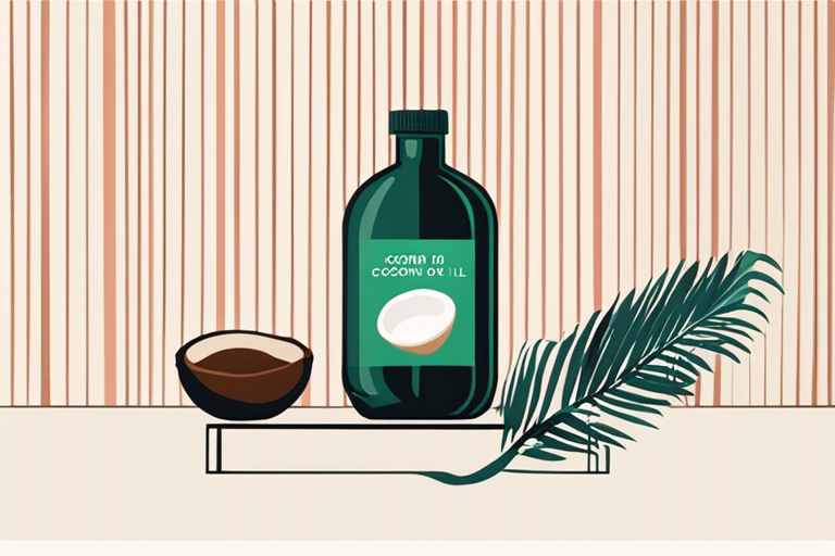 Illustration for: Is it Bad to Use Expired Coconut Oil? – Coconut oil is a versatile and popular ingredient in cooking, baking, and skincare routines. Its numerous health benefits and unique flavor make it a pantry sta