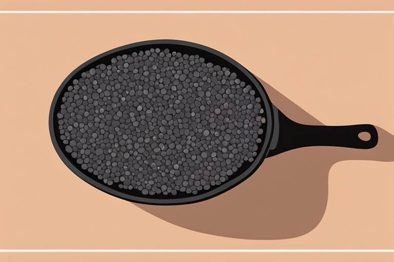 Illustration for: Freezing Beluga Lentils for Long-Term Storage: Everything You Need to Know – Beluga lentils, also known as black lentils due to their striking resemblance to caviar, are a nutritious and versatile legume that can be enjoyed in a variety