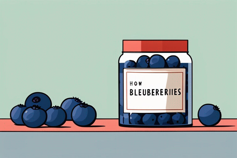 Illustration for: How to Preserve Blueberries Fresh Without Refrigeration – Blueberries are delicious and nutritious fruits that are enjoyed by many. Whether you have an abundance of blueberries from your garden or you came across a gre
