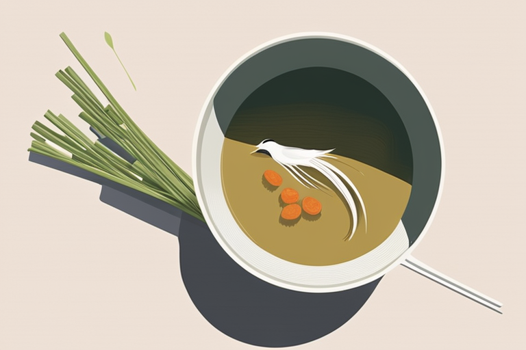 Illustration for: **Is it Safe to Consume Bird's Nest Soup Past its Expiration Date?** – Bird's nest soup is a delicacy enjoyed in many Asian countries for its purported health benefits and unique taste. Made from the nests of swiftlets, this luxuri