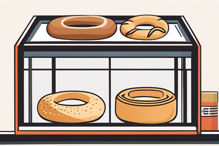 Illustration for: Is it Safe to Eat Expired Bagels? – Bagels are a popular breakfast and snack option for many people, but what happens when you find a pack of bagels in your pantry that has passed its expiration d