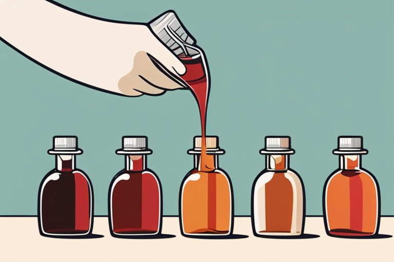 Illustration for: Is Syrup Good After the Expiration Date? – In the world of food storage, expiration dates can often lead to confusion. One common item that people often wonder about is syrup. Whether it's maple syrup, p