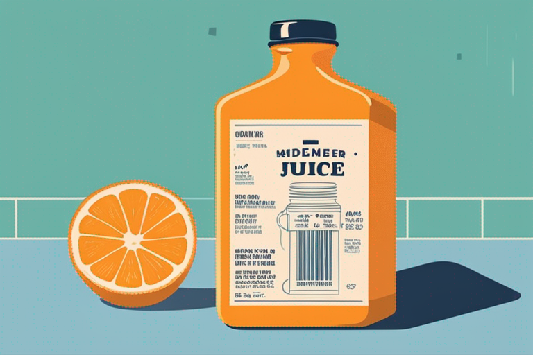 Illustration for: Understanding Minute Maid Orange Juice Expiration Date and Location – When it comes to ensuring food safety and quality, understanding the expiration date of products is crucial. In the case of Minute Maid orange juice, knowing wh