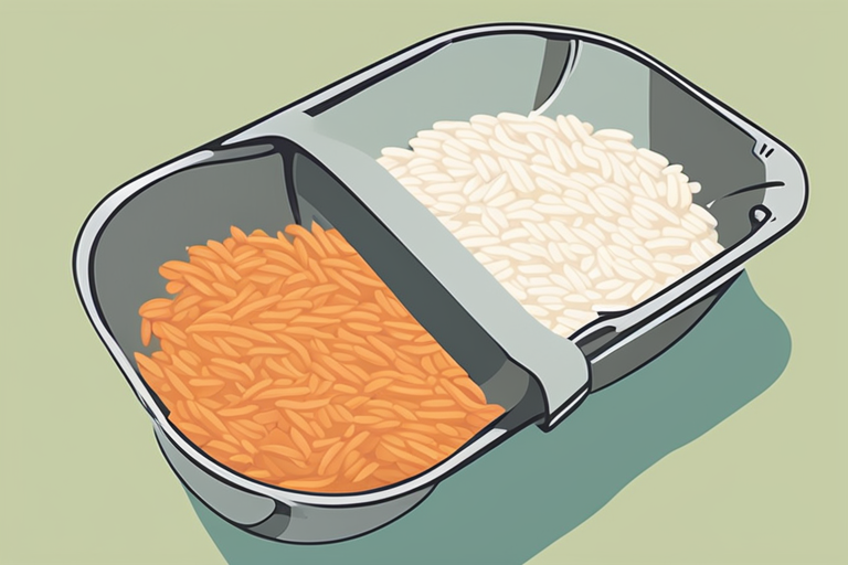 Illustration for: Understanding Minute Rice Expiration Date: A Guide to Food Safety – In today's fast-paced world, convenience is key when it comes to meal preparation. Minute rice is a popular choice for many households due to its quick cooking 