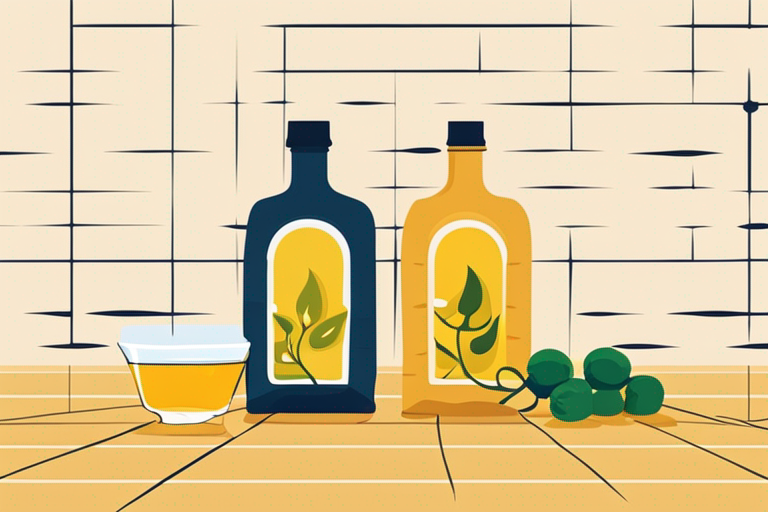 Illustration for: The Truth About Vegetable Oil Past Expiration Date – In many households, vegetable oil is a staple ingredient used in cooking and baking. However, it's not uncommon for a bottle of vegetable oil to sit in the pant