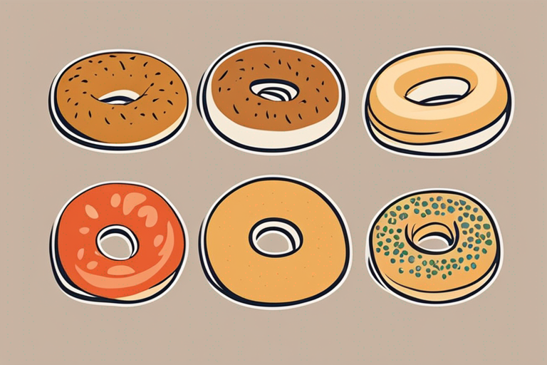Illustration for: Creative Ways to Use Leftover Bagels Before They Expire – Bagels are a versatile and delicious bread product that can be enjoyed in various ways. However, sometimes we end up with leftover bagels that are at risk of go