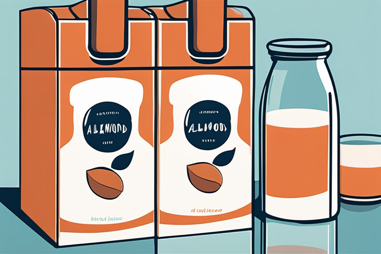 Illustration for: Creative Ways to Use Up Leftover Almond Milk – Are you wondering what to do with that leftover almond milk sitting in your fridge? Don't let it go to waste! Almond milk is a versatile dairy alternative that 