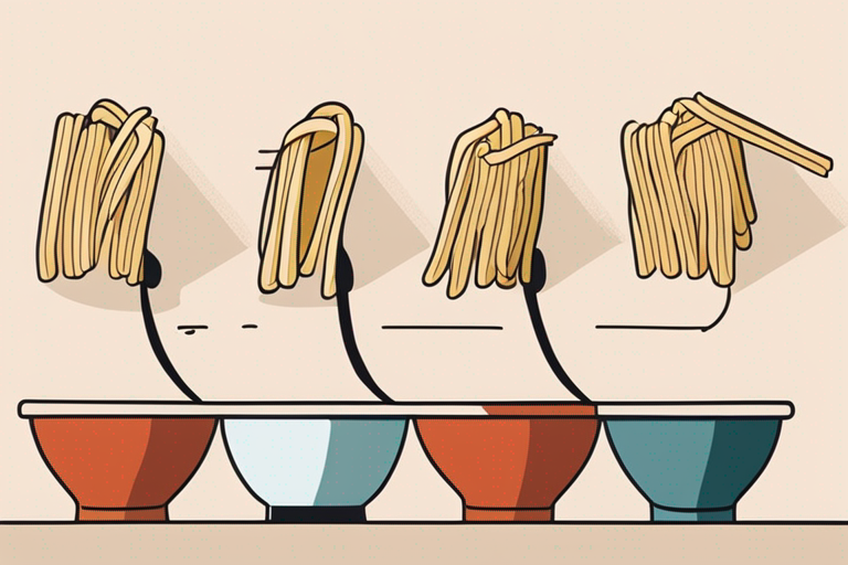 Illustration for: Creative Ways to Use Up Leftover Dry Linguini – Do you often find yourself with leftover dry linguini noodles after a meal? Instead of letting them sit in your pantry until they go stale, why not get creative