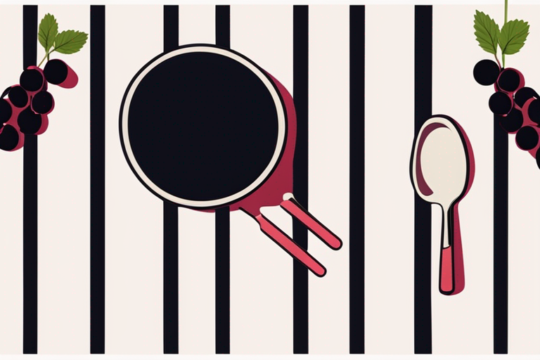 Illustration for: Creative Recipes for Using Up Leftover Black Elderberries – Are you looking for creative ways to use up leftover black elderberries? Black elderberries are not only nutritious but also versatile in various recipes. In th