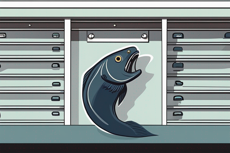 Illustration for: Preserving Atlantic Wolffish for Long-Term Storage: Best Practices – When it comes to preserving Atlantic Wolffish for long-term storage, it is essential to follow proper guidelines to maintain its quality and safety. Atlantic Wo