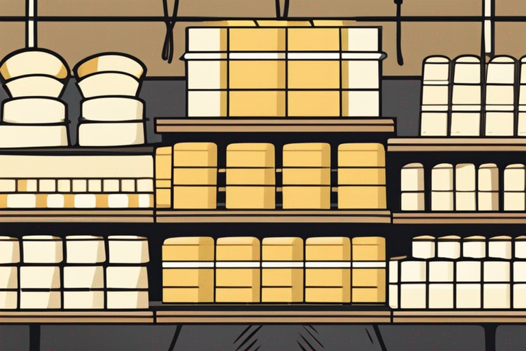 Illustration for: Preserving Beaufort Cheese: Best Practices for Storage and Freshness – Beaufort cheese is a beloved French cheese known for its rich, nutty flavor and creamy texture. Once you've opened a wheel or wedge of Beaufort cheese, proper s