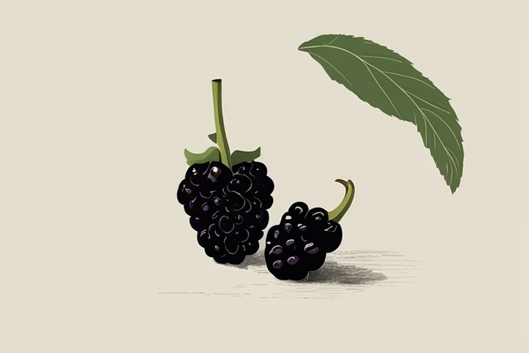 Illustration for: Signs that Black Mulberry Has Gone Bad – Black mulberries are delicious and nutritious fruits that are enjoyed by many. However, like all fruits, they can go bad if not stored properly. In this blog po