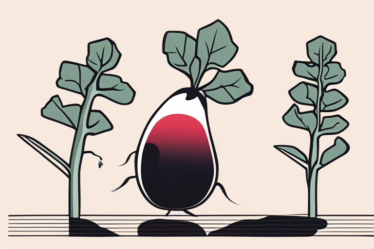 Illustration for: Signs that Black Radish has Gone Bad – Black radish, with its unique flavor and numerous health benefits, is a popular vegetable used in various dishes. However, like any perishable food item, black 