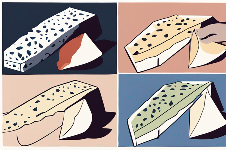 Illustration for: Is Your Blue Cheese Wedge Still Safe to Eat? – Blue cheese is a beloved and flavorful cheese known for its distinct blue veins and pungent aroma. However, like all dairy products, blue cheese can spoil if no