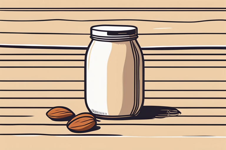 Illustration for: What Happens if I Drink Expired Almond Milk (Unopened)? – Almond milk has gained popularity as a dairy-free alternative to traditional cow's milk due to its creamy texture and nutty flavor. However, like all perishable