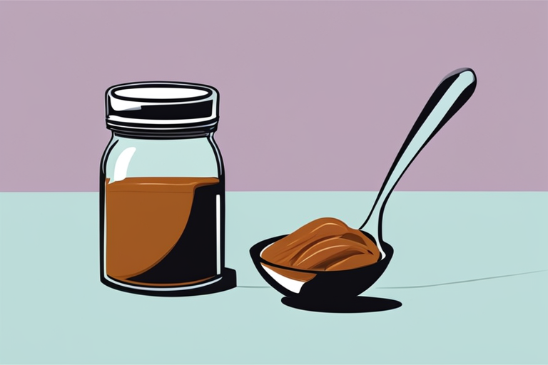 Illustration for: The Consequences of Eating Expired Almond Butter – Almond butter is a popular and nutritious spread that many people enjoy as a healthy snack or ingredient in various recipes. However, like all food products, al