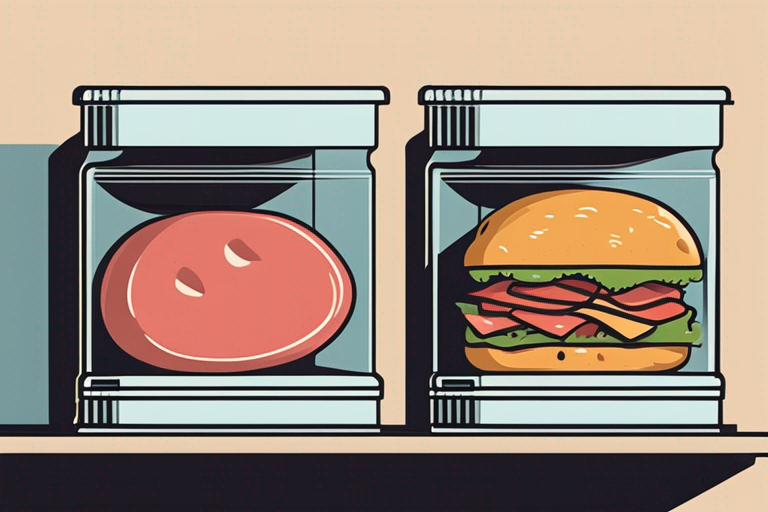 Illustration for: The Dangers of Eating Expired Packaged Food – In today's fast-paced world, it's easy to overlook the expiration dates on packaged food items. We've all been guilty of reaching for that can of soup or box of