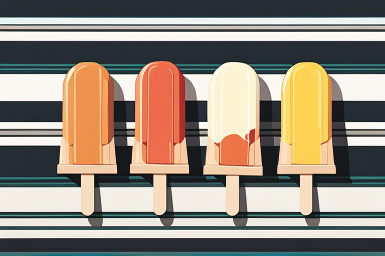 Illustration for: The Dangers of Eating Expired Popsicles: What You Need to Know – Are you a popsicle lover who sometimes forgets to check the expiration date before indulging in your favorite frozen treat? Eating expired popsicles may seem ha