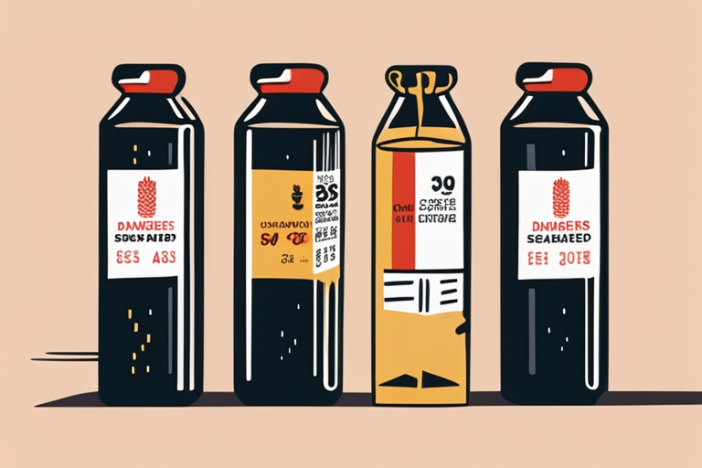 Illustration for: The Dangers of Consuming Expired Sesame Oil – Sesame oil is a popular ingredient in many cuisines around the world due to its unique flavor and numerous health benefits. However, like all food products, ses