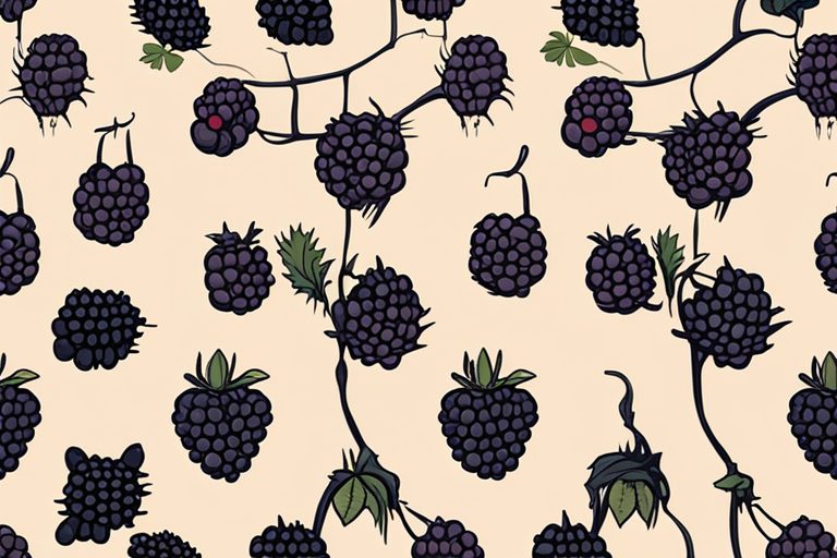 Illustration for: The Best Way to Preserve Black Raspberries for Winter – As the summer months come to an end and the abundance of fresh black raspberries begins to dwindle, many people wonder how they can enjoy the delicious flavor o