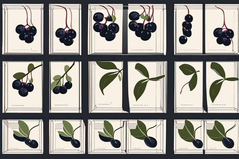 Illustration for: Preserving Fresh Black Huckleberries: Tips for Long-Lasting Flavor – Black huckleberries, with their rich flavor and nutritional benefits, are a popular choice for many dishes. Whether you've foraged these berries yourself or pur