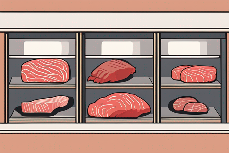 Illustration for: The Best Way to Store A5 Wagyu Beef to Maximize Freshness – When you invest in a premium cut of A5 Wagyu beef, you want to ensure that you store it properly to maintain its exceptional quality and taste. A5 Wagyu beef is