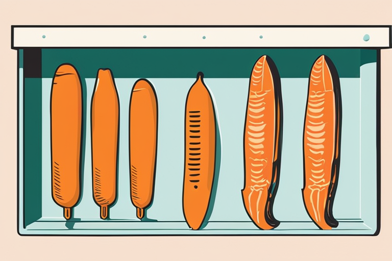 Illustration for: The Best Way to Store Bottarga for Freshness – Bottarga, also known as the "poor man's caviar," is a delicacy made from the salted and cured roe of grey mullet or tuna. It has a unique flavor profile and is 