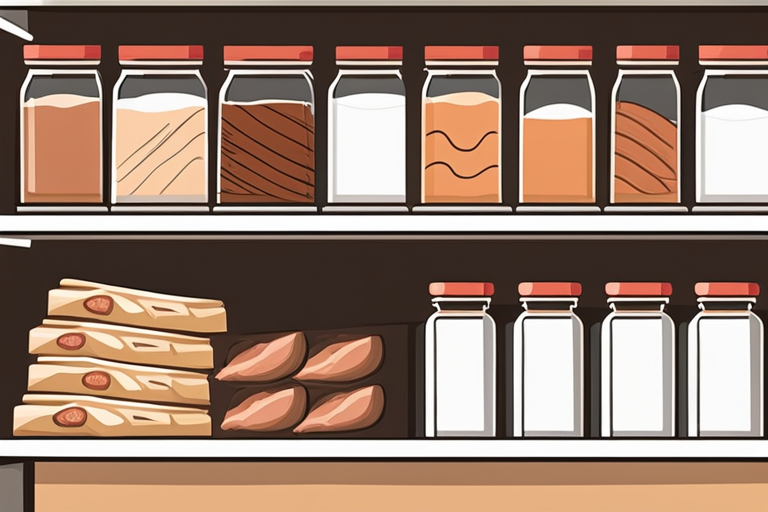 Illustration for: The Best Way to Store Braunschweiger Unopened in the Pantry – Braunschweiger is a delicious type of liverwurst that is loved by many for its rich flavor and smooth texture. Whether you enjoy it on crackers, sandwiches, or 