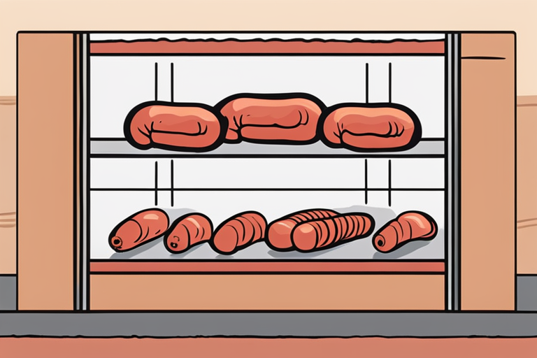 Illustration for: The Shelf Life of Abruzzese Sausage Dry Unopened – When it comes to Italian cured meats, Abruzzese sausage stands out for its unique flavor profile and artisanal production methods. This dry-cured sausage hails 