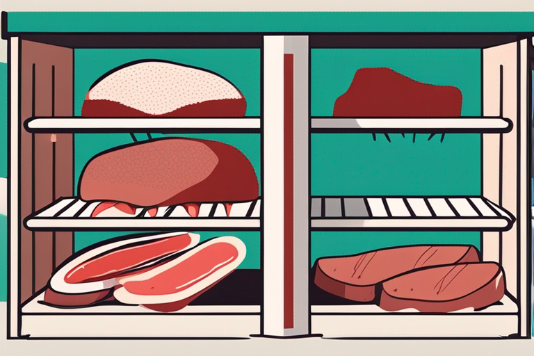 Illustration for: The Shelf Life of Bison Steak in the Freezer – Bison steak is a flavorful and nutritious choice for meat lovers, known for its lean protein content and rich taste. Proper storage is essential to maintain its