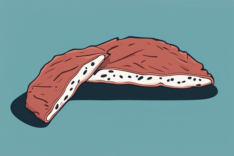 Illustration for: Why Does Biltong Dried Cured Meat Change Color Over Time? – Biltong dried cured meat is a beloved snack in many cultures, known for its unique flavor and longevity. However, one common concern among consumers is the chan