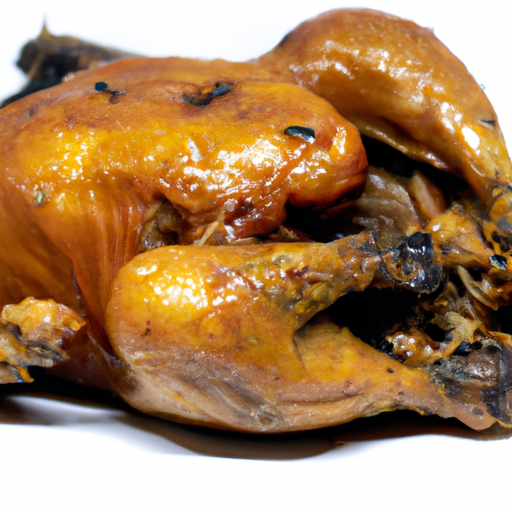 Spoiled Chicken Whole Cooked Including Roasted Rotisserie Barbecued