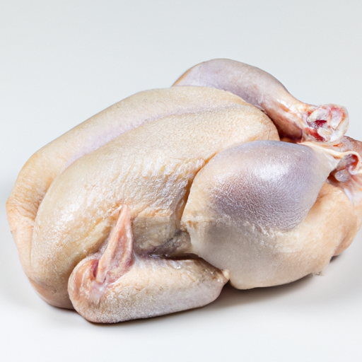 Fresh Chicken Whole Purchased Commercially Frozen Raw