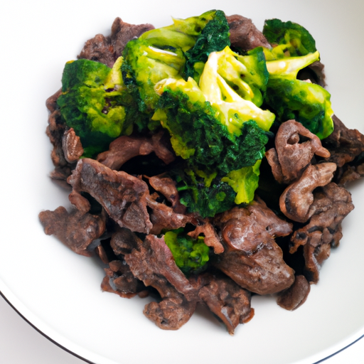 Fresh Chinese Food Beef with Broccoli Homemade or Takeout