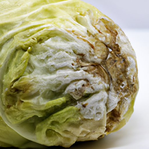 Spoiled Common Cabbage