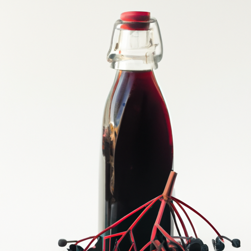 Fresh Elderberry Syrup