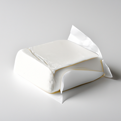 Fresh Feta Cheese Sold in Wrapped Wedge