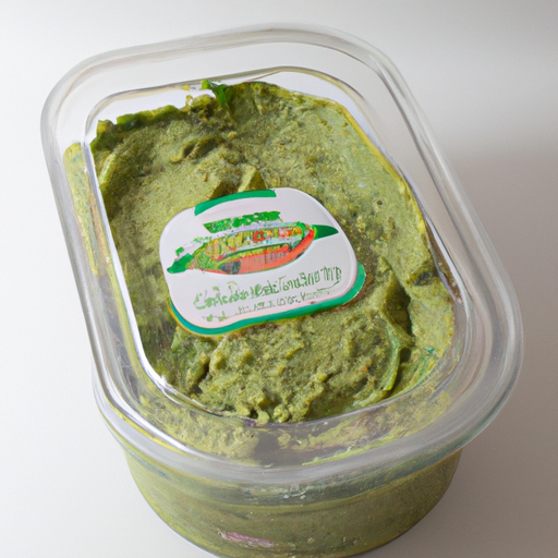 Fresh Guacamole Commercially Packaged Sold Refrigerated Unopened