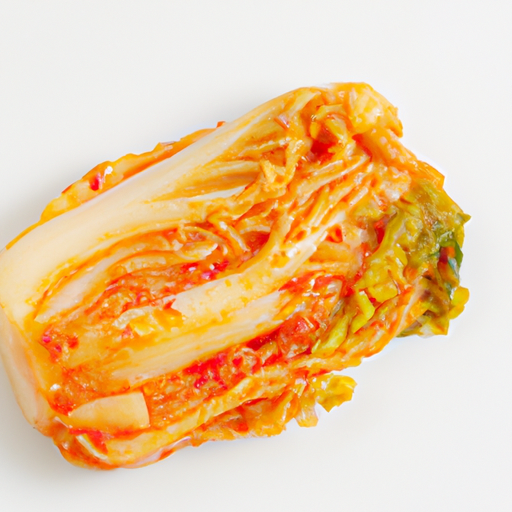 Fresh Kimchi Fermented Napa Cabbage