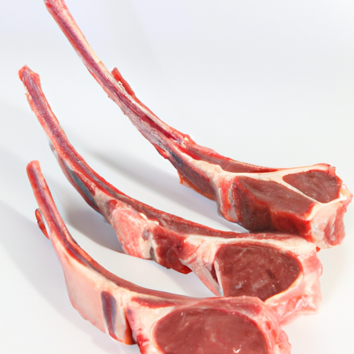 Fresh Lamb Chops Pre Stuffed Store Prepared Raw