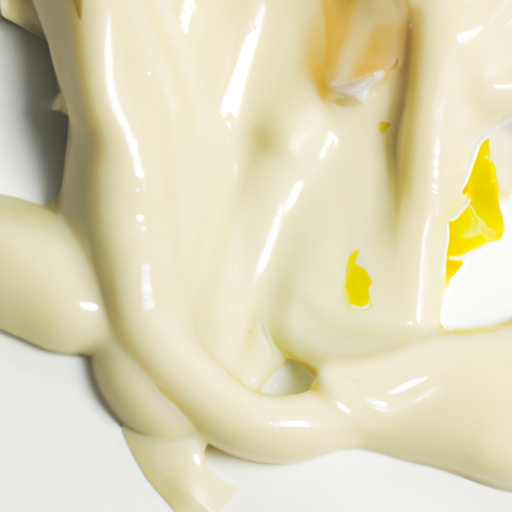 Spoiled Mayonnaise Commercially Packaged Opened